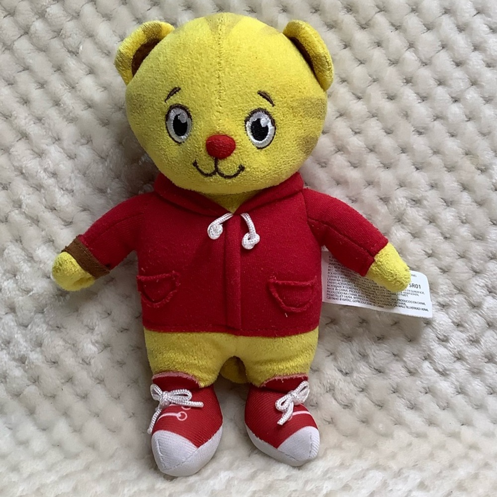 Daniel Tiger Stuffed Animal Plush Toy with Cute Features Fred Rogers Company